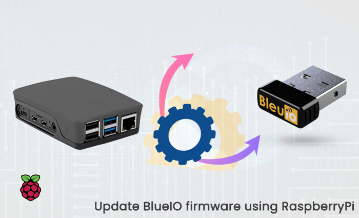 Update BlueIO firmware using RaspberryPi