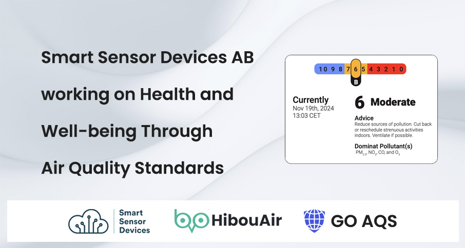 smart sensor device air quality
