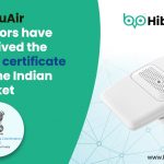 HibouAir sensors have received the WPC certificate for the Indian Market